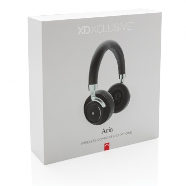 Logo trade promotional item photo of: Aria Wireless Comfort Headphones