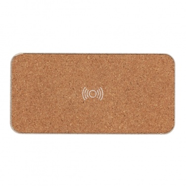 Logo trade corporate gifts picture of: Wheatstraw wireless charging speaker