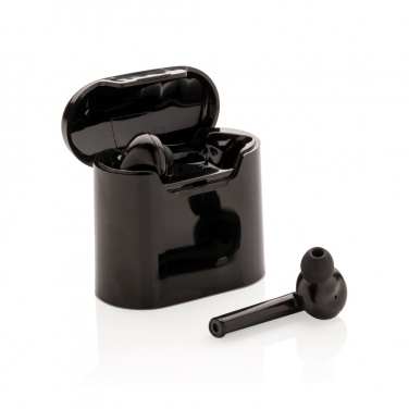 Logo trade corporate gifts picture of: Liberty wireless earbuds in charging case