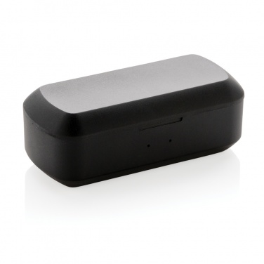 Logo trade promotional items picture of: Free Flow TWS earbuds in charging case