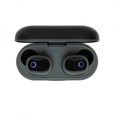 Logo trade corporate gifts image of: Swiss peak TWS earbuds