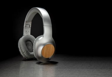 Logotrade promotional merchandise image of: Dakota Bamboo wireless headphone