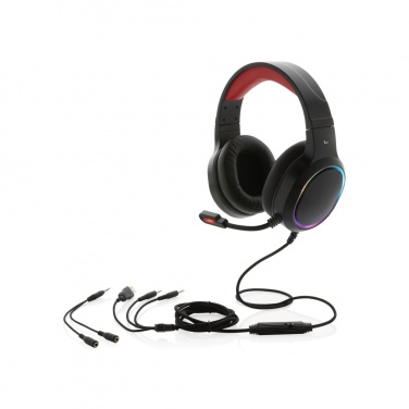 Logotrade business gifts photo of: RGB gaming headset