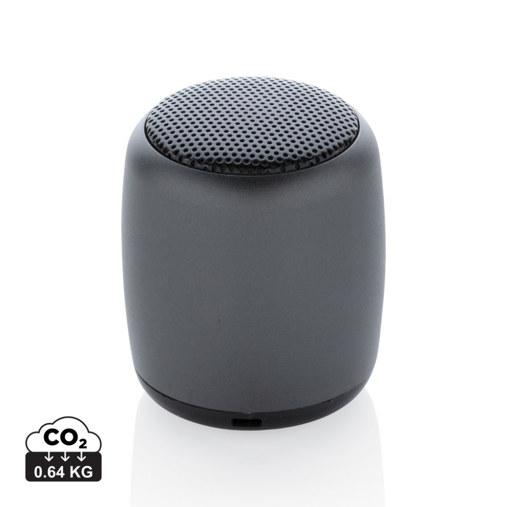Logotrade promotional gift picture of: Mini aluminium wireless speaker