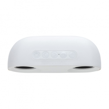 Logo trade promotional gift photo of: Oregon RCS recycled plastic and cork 10W speaker