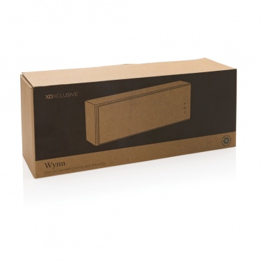 Logotrade advertising product image of: Wynn 10W bamboo wireless speaker