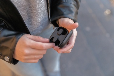 Logotrade promotional item picture of: Urban Vitamin Gilroy hybrid ANC and ENC earbuds