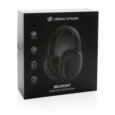 Logotrade promotional merchandise image of: Urban Vitamin Belmont wireless headphone