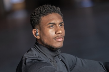 Logotrade advertising products photo of: Urban Vitamin Pacifica RCS rplastic earbuds