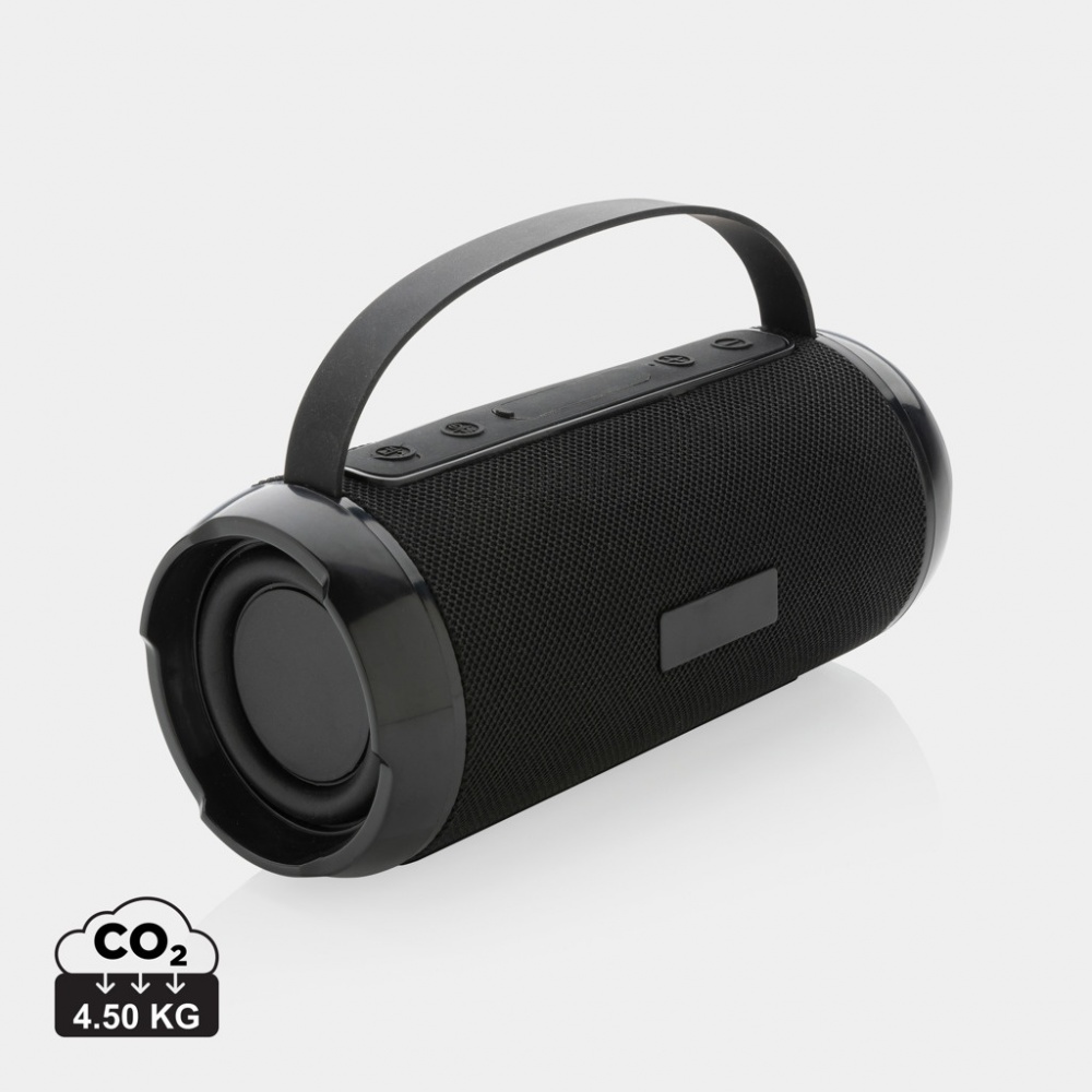Logo trade corporate gift photo of: RCS recycled plastic Soundboom waterproof 6W speaker