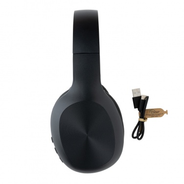 Logotrade corporate gift image of: RCS recycled plastic JAM wireless headphone