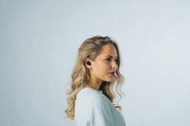 Logotrade promotional item picture of: Urban Vitamin Palm Springs RCS rplastic ENC earbuds