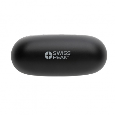 Logo trade promotional items image of: RCS recycled plastic Swiss Peak TWS earbuds 2.0