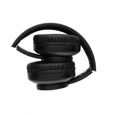 Logo trade promotional products image of: Terra RCS recycled aluminium wireless headphone