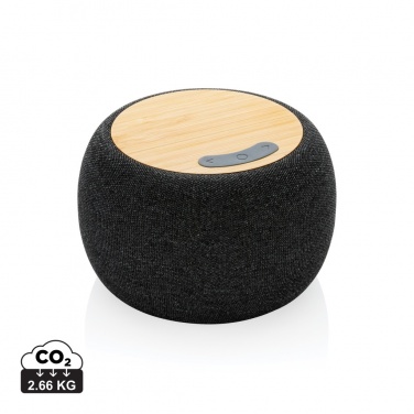 Logo trade promotional items picture of: RCS Rplastic/PET and bamboo 5W speaker