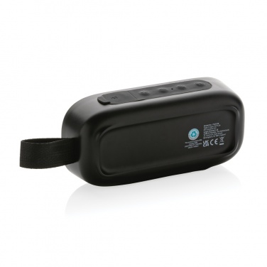 Logo trade promotional merchandise image of: RCS recycled plastic Soundbox 5W speaker