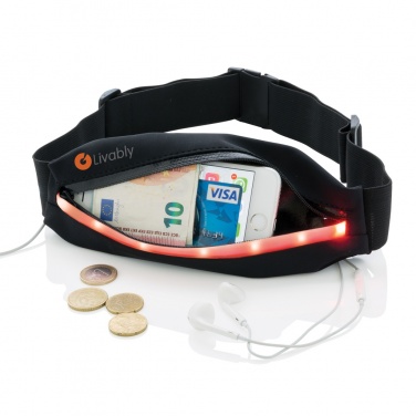 Logo trade promotional giveaways picture of: Running belt with LED