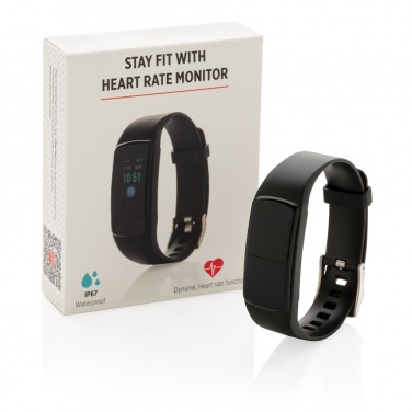 Logo trade promotional gifts image of: Stay Fit with heart rate monitor