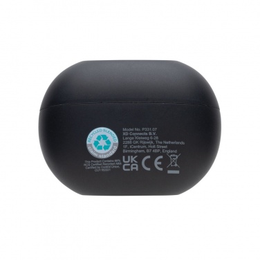 Logotrade promotional gift picture of: Prolink RCS recycled plastic hybrid ANC/ENC earbud