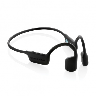 Logotrade promotional giveaway image of: Urban Vitamin Glendale RCS rplastic air conductive headphone