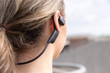 Logo trade promotional merchandise picture of: Urban Vitamin Glendale RCS rplastic air conductive headphone