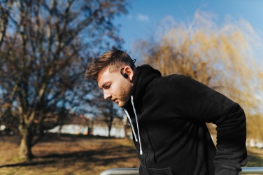 Logo trade promotional merchandise picture of: Urban Vitamin Glendale RCS rplastic air conductive headphone