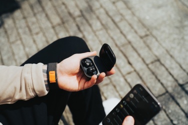 Logotrade promotional merchandise picture of: Lakewood RCS recycled and repairable wireless earbuds