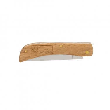 Logo trade promotional giveaways picture of: Wooden knife
