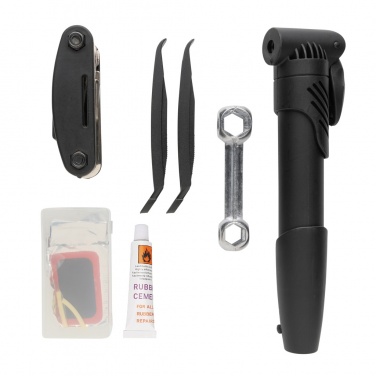 Logo trade promotional merchandise image of: Bike repair kit set 17 pcs