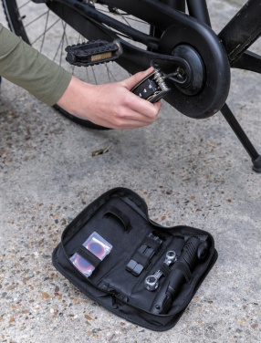 Logo trade business gift photo of: Bike repair kit set 17 pcs