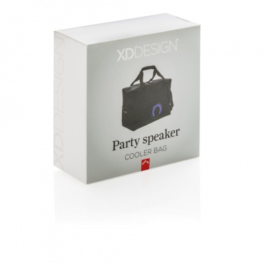 Logo trade business gift photo of: Party speaker cooler bag