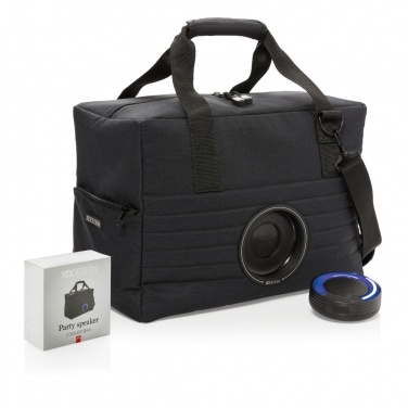 Logo trade promotional items image of: Party speaker cooler bag
