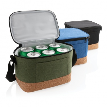 Logotrade corporate gift picture of: Two tone cooler bag with cork detail