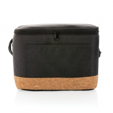 Logo trade corporate gifts picture of: Impact AWARE™ XL RPET two tone cooler bag with cork detail