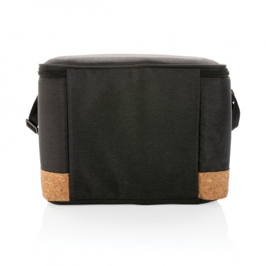 Logo trade corporate gifts picture of: Impact AWARE™ XL RPET two tone cooler bag with cork detail