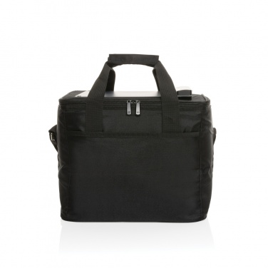 Logo trade promotional giveaway photo of: Pedro AWARE™ RPET deluxe cooler bag with 5W solar panel