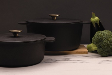 Logo trade advertising products picture of: Ukiyo cast iron pan medium