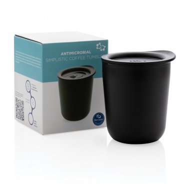 Logotrade promotional merchandise photo of: Simplistic antimicrobial coffee tumbler