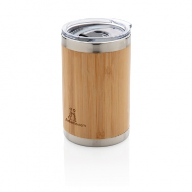Logotrade corporate gift picture of: Bamboo coffee to go tumbler