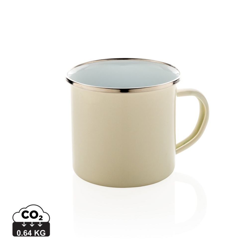 Logotrade promotional giveaway image of: Vintage enamel mug