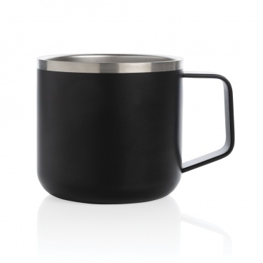 Logo trade promotional giveaways image of: Stainless steel camp mug