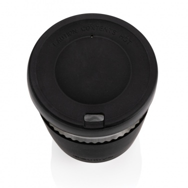 Logo trade corporate gifts image of: Ukiyo borosilicate glass with silicone lid and sleeve