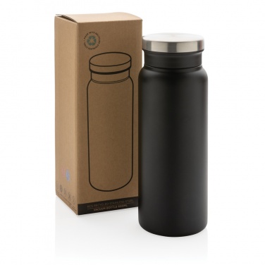 Logo trade business gift photo of: RCS Recycled stainless steel vacuum bottle 600ML