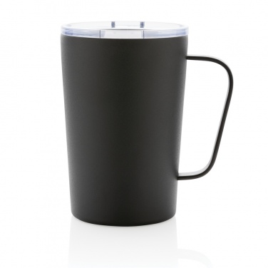 Logo trade advertising products picture of: RCS Recycled stainless steel modern vacuum mug with lid