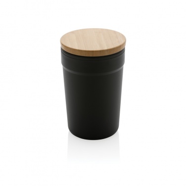 Logotrade corporate gift image of: GRS certified recycled PP mug with bamboo lid