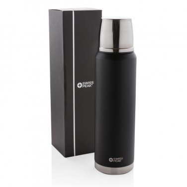 Logo trade promotional gift photo of: Swiss Peak Elite 1L copper vacuum flask