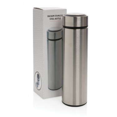 Logo trade promotional merchandise image of: Vacuum stainless steel bottle