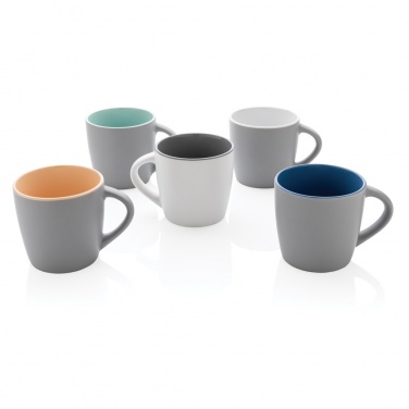 Logo trade promotional merchandise photo of: Ceramic mug with coloured inner 300ml