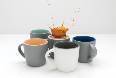 Logo trade promotional items picture of: Ceramic mug with coloured inner 300ml