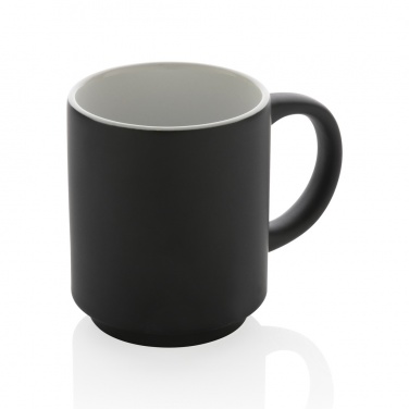 Logo trade promotional giveaways picture of: Ceramic stackable mug 180ml